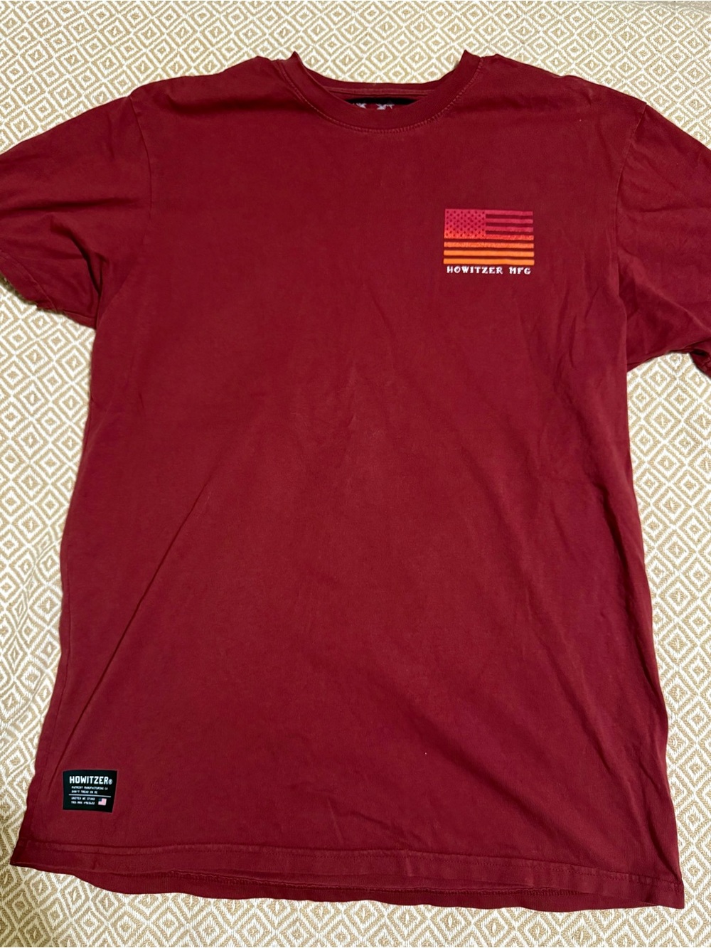 Howitzer Maroon Short-Sleeve Graphic Tee